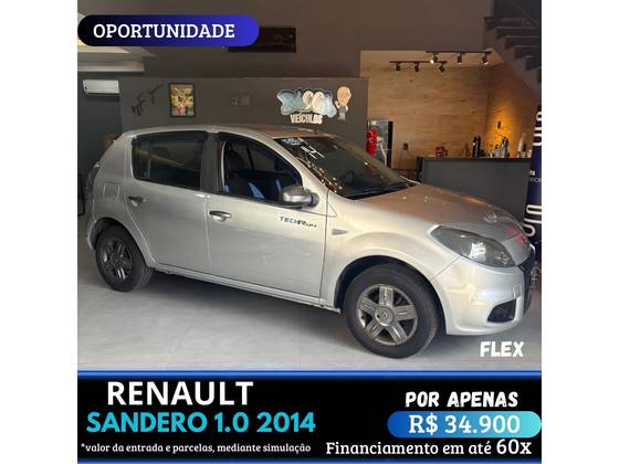 RENAULT SANDERO 1.0 EXPRESSION 16V FLEX 4P MANUAL RENAULT SANDERO 1.0 EXPRESSION 16V FLEX 4P MANUAL